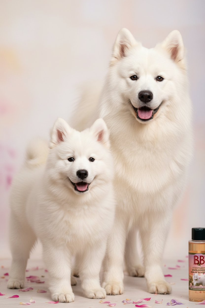 B&B Organic Puppy Shampoo for puppies of all breeds
