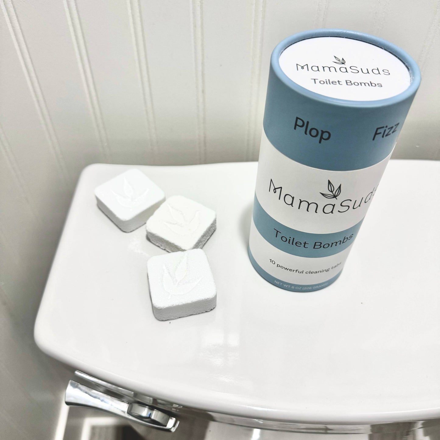 Toilet Bomb Cleaning Tabs | Natural Fizzing Toilet Cleaner