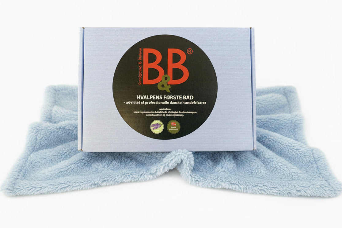 B&B Puppy’s First Bath Gift Box | Blue Edition