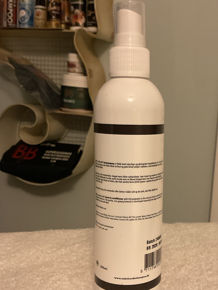 B&B 3-in-1 Sun Spray Leave-In Conditioner with UV Protection