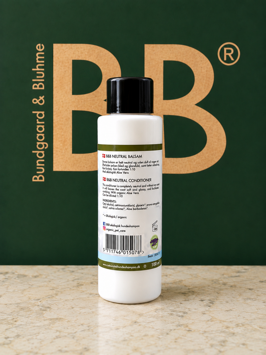 B&B Organic Neutral Conditioner with Aloe Vera | Fragrance-Free | 100 mL