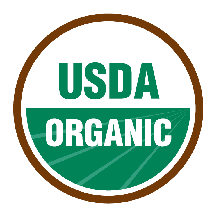 USDA Certified Organic seal for Pure and Natural Pet Paw Rescue