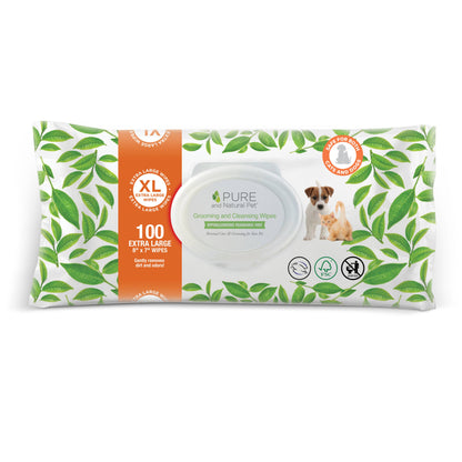 Grooming & Cleansing Wipes for Dogs & Cats / Fragrance-Free