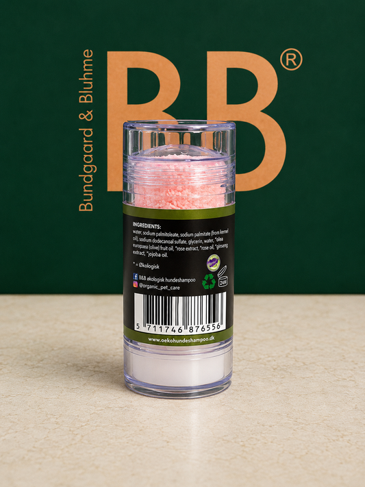 B&B Organic Shampoo Bar | Shea Butter & Ginseng | 75 mL Stick