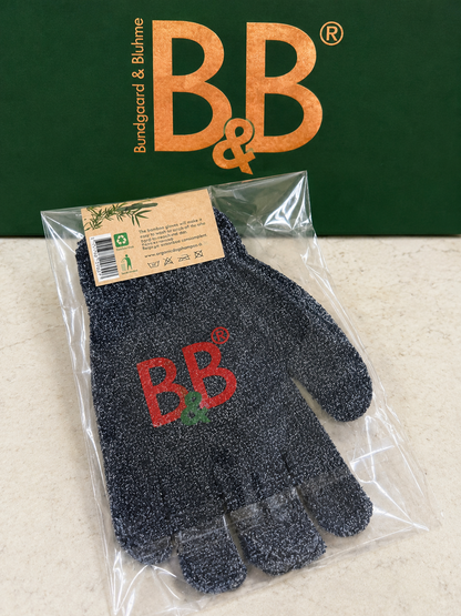 B&B Bamboo Washing Gloves for Dogs & Cats