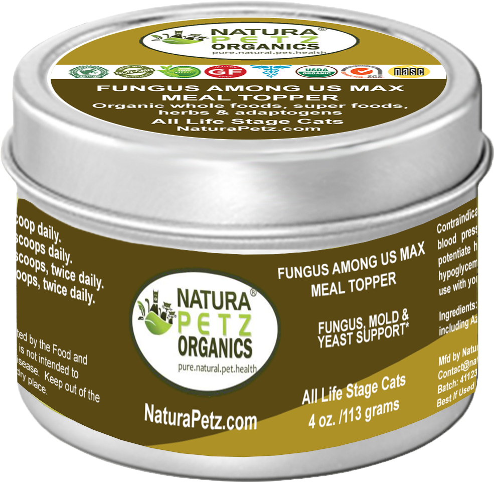 Fungus Among Us Max Meal Topper - Fungus,  Mold & Yeast Support* Dogs Cats: Fungus Among Us Meal Topper Dog  - Real Turkey Flavoring