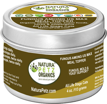Fungus Among Us Max Meal Topper - Fungus,  Mold & Yeast Support* Dogs Cats: Fungus Among Us Meal Topper Dog  - Real Turkey Flavoring