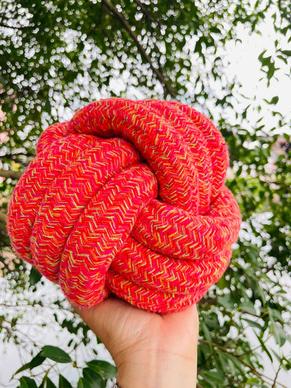 Handmade Jumbo Rope Ball, Sustainable Dog Rope Toys, Unique