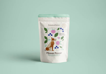 Flower Power Cookies | All-Natural Organic Dog Treats