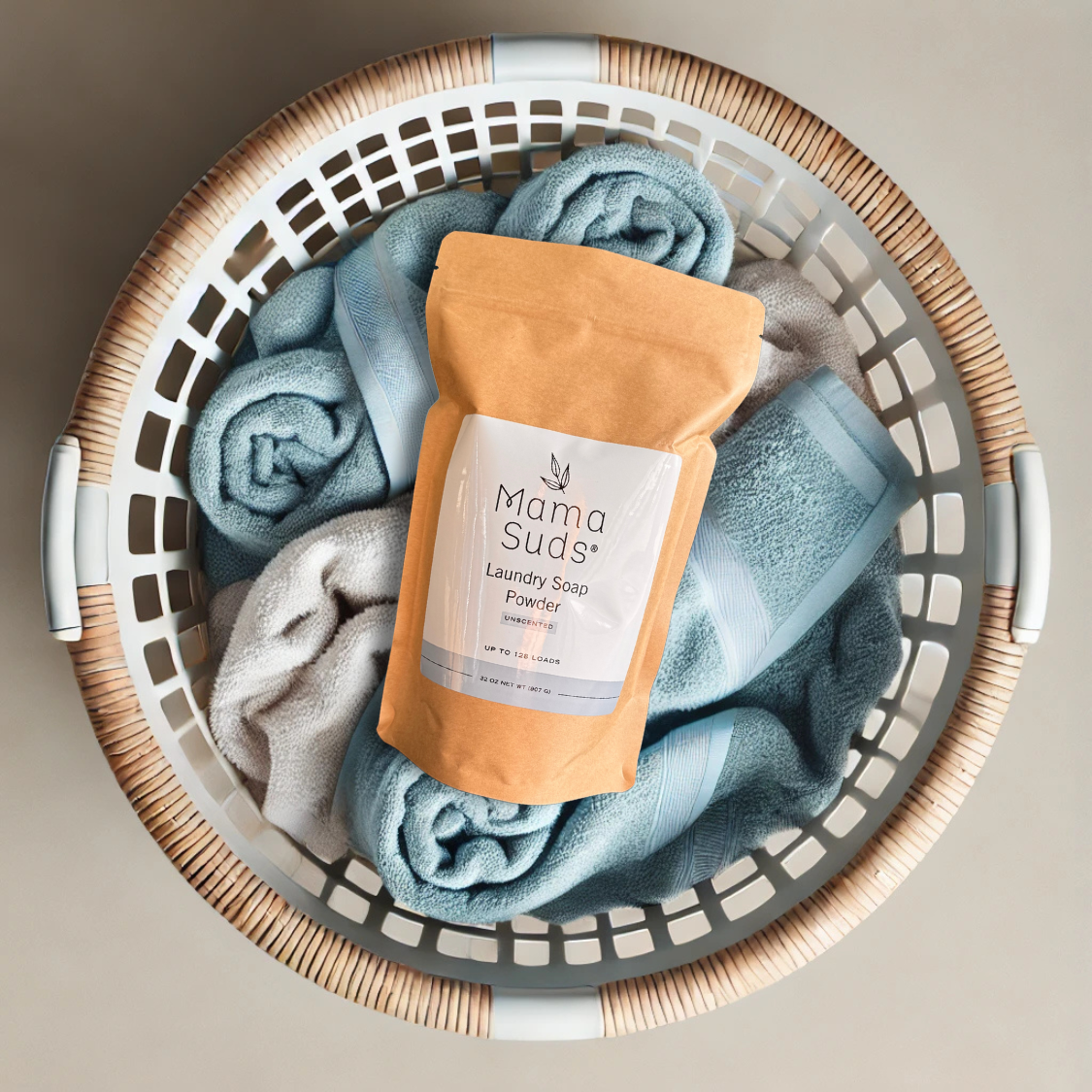Laundry Soap Powder: Peppermint HE