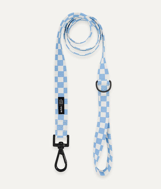 1.2m Recycled PET Vichy Blue Design Strap, Juno