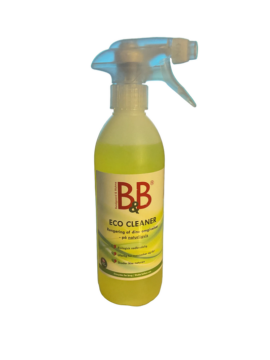 B&B ECO Cleaner Citrus 500 ml spray bottle for cleaning pet areas and home