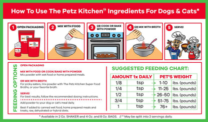 Green Lipped Mussel Omega 3 & 6 Joint & Inflammation Support* the Petz Kitchen*: 4 Oz Organic Green Lipped Mussel Powder