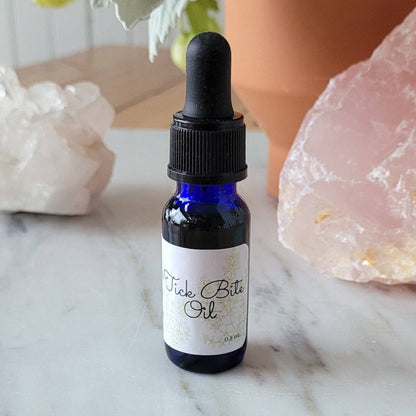 Tick/Spider Bite Oil, 0.5 oz dropper bottle