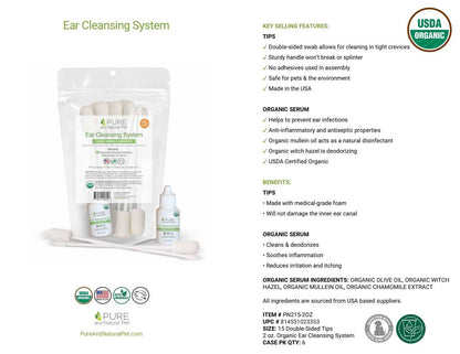 Ear Cleansing Systems (Dogs or Cats)