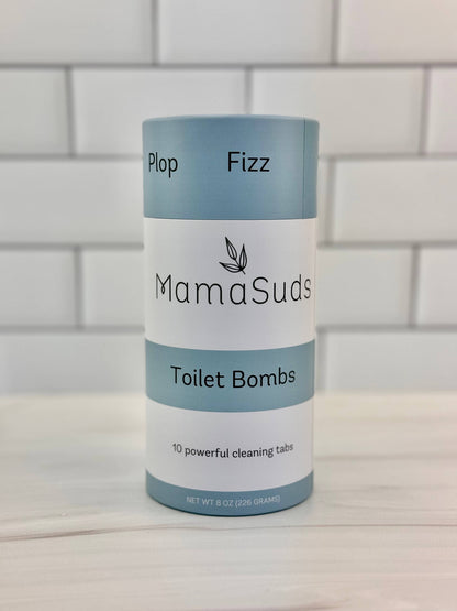 Toilet Bomb Cleaning Tabs | Natural Fizzing Toilet Cleaner