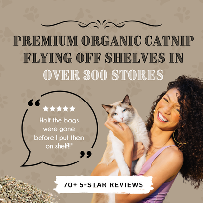 Calming Valerian Bean Bags | Comforting Cat Toy | Pet Gifts