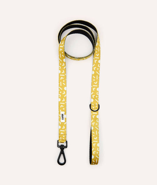 1.2m Recycled PET Strap Memphis Mustard Design, Juno