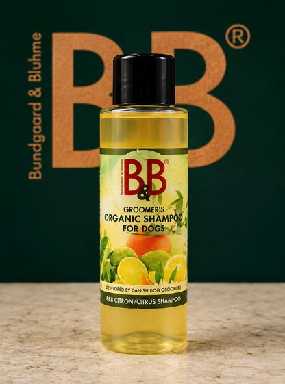 B&B Organic Citrus Shampoo for Dogs | 100 mL
