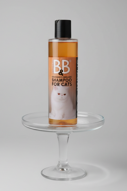 B&B Organic Cat Shampoo | Almond & Marigold | 250 mL