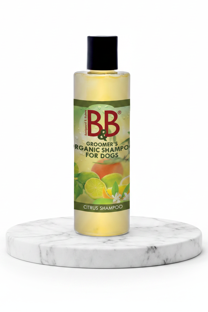 B&B Organic Citrus Shampoo for Dogs | 100 mL