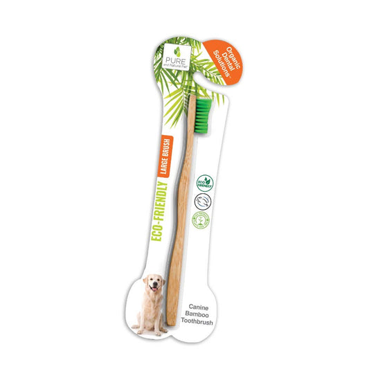Bamboo Toothbrush for Large Dogs - Organic Dental Solutions®
