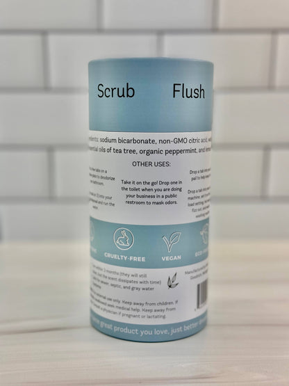 Toilet Bomb Cleaning Tabs | Natural Fizzing Toilet Cleaner