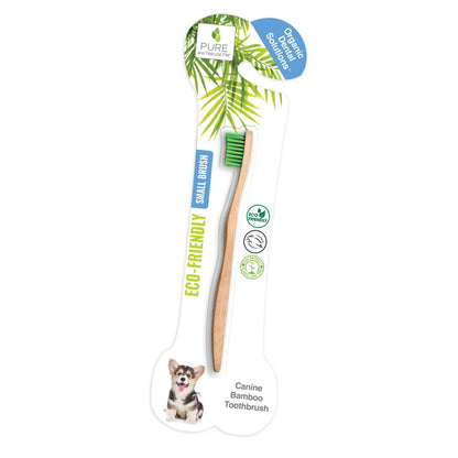 Bamboo Toothbrush for Small Dogs - Organic Dental Solutions®