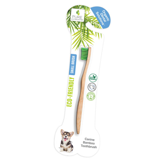 Bamboo Toothbrush for Small Dogs - Organic Dental Solutions®