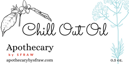 Chill Out Oil, 0.5 fl oz glass dropper bottle